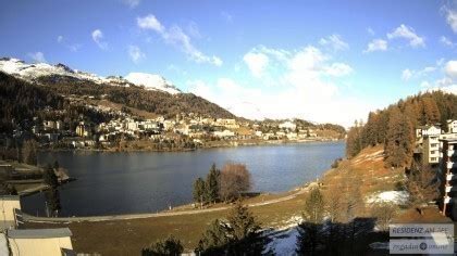 St Moritz Sankt Moritzersee Switzerland Webcams