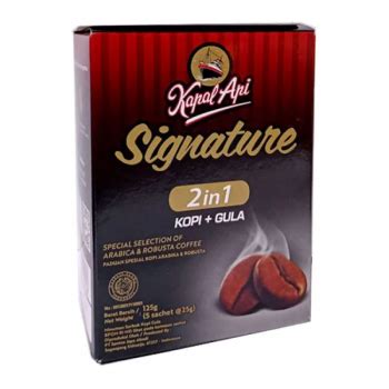 Kapal Api Signature Original Black In Kopi Gula Gr Mitra Asia