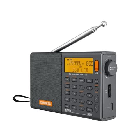 XHDATA D 808 Portable Radio numérique FM stéréo SW MW LW SSB RDS Bande