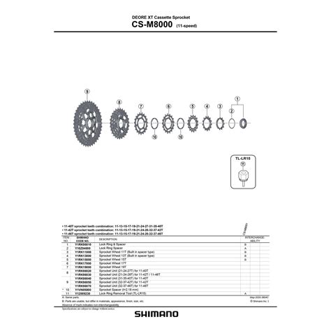 Shimano Deore XT CS M8000 11 Speed Cassette Sports Supplies Online Store