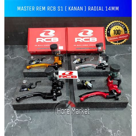 Jual Master Rem Rcb S Kanan Mm Plus Switch Rem Aerox Nmax Pcx Vario