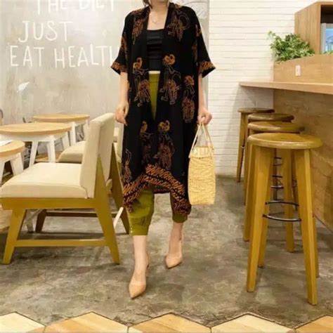 outer lengan pendek  panjang lazada indonesia