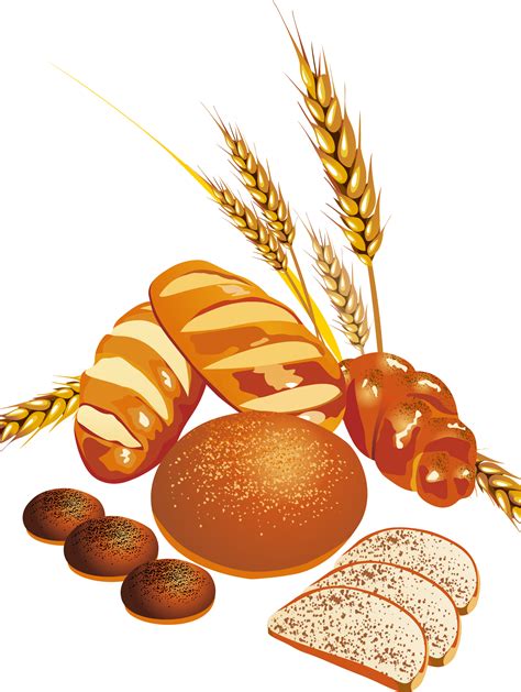 Bread Flour Wheat Loaf Clipart Large Size Png Image Pikpng