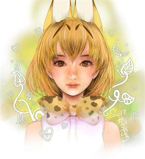 1girl 2017 Animalears Artistname Bareshoulders Blondehair Blush Bow