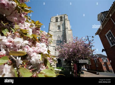 St Michael's Church Beccles Stock Photo - Alamy