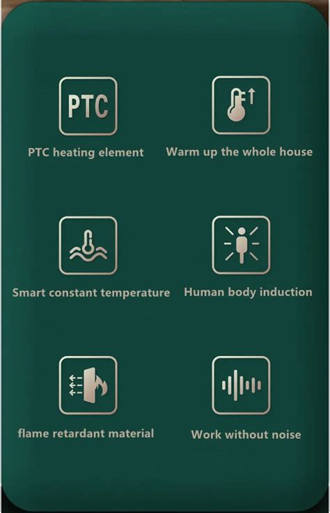 Aico Smart Ptc Electric Heating Tower Ceramic Heater With Remote Control Smart Home Heater - Buy ...