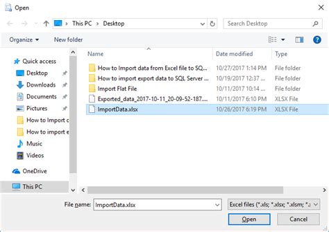 How To Import Data From An Excel File To A Sql Server Database Hot