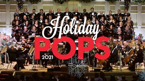 2021 Holiday Pops Season Trailer Youtube