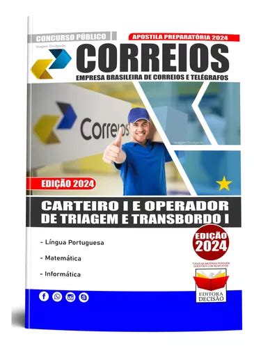 Apostila Correios Carteiro I E Operador De Triagem E Transbordo