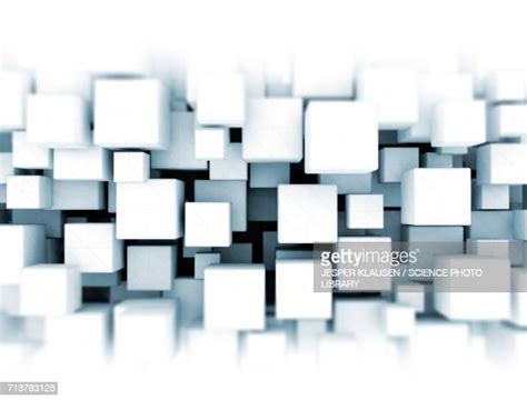 3d White Cubes High Res Illustrations Getty Images