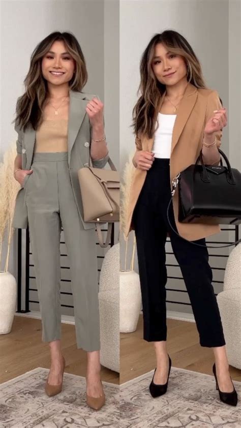 Month Of Business Casual Work Outfit Ideas For Women Business