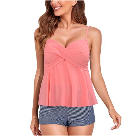 Bigersell Womens String Bikini Clearance Mid Waisted Bikini Sets Female