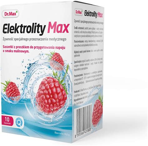 Dr Max Elektrolity Max Proszek Sasz Opinie I Ceny Na Ceneo Pl