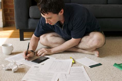 Man Paying Bills Free Photo Download Freeimages