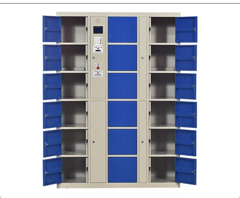 18 Door Electronic Lockers Luoyang Iyanen Furniture Group Co Ltd