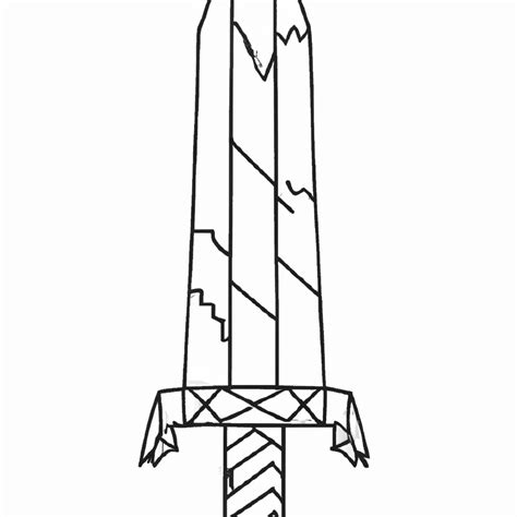 Desenho Para Colorir Espada Do Minecraft - 7 Desenhos da Espada do Minecraft para Imprimir e Colorir