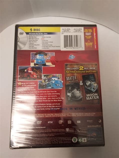 Cars Toon Mater S Tall Tales Dvd Ebay