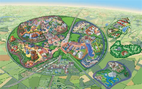 disneyland paris map