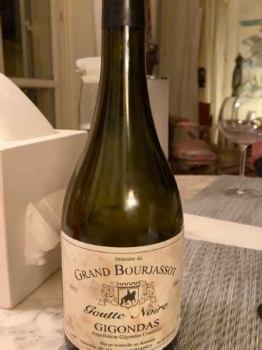 Domaine Du Grand Bourjassot Goutte Noire Gigondas Vivino US