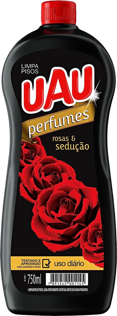 Limpa Pisos Uau Perfumes Rosas Sedução Uau Amazon br