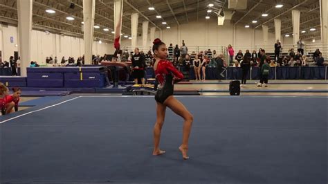 Ava Montero Floor California Classic 2023 Wildfire Gymnast Level 7 Youtube