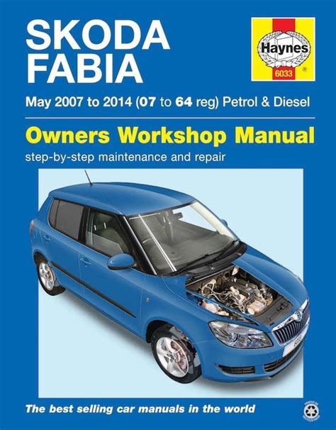 Haynes Workshop Manual Skoda Fabia Maj 2007 Dec 2014 Winparts Se