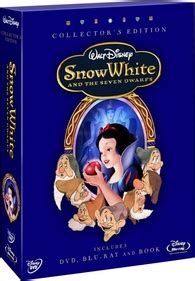 Snow White And The Seven Dwarfs Blu Ray Collector S Book Set DVD