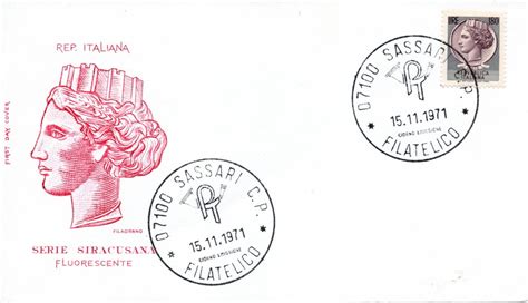 Repubblica Italiana Fdc Filagrano Italia Turrita Ebay