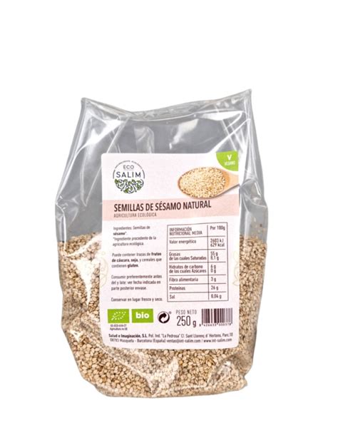 Sesamo Natural 250 Gr Eco Salim Farmaten