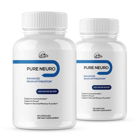 Pure Neuro Enhance Brain Optimization 2 Bottles 120 Capsules – purefight4u