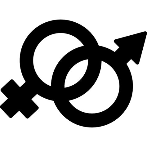 Gender Symbol Woman Gender Shapes Male Female Man Icon