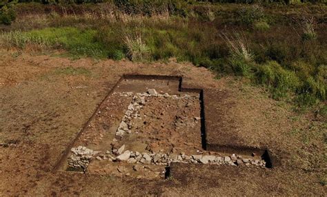 Archaic Temple Part Of God Poseidon S Sanctuary At The Kleidi Samikon