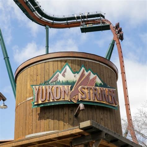 Yukon Striker at Canada Wonderland is the world's tallest dive roller ...