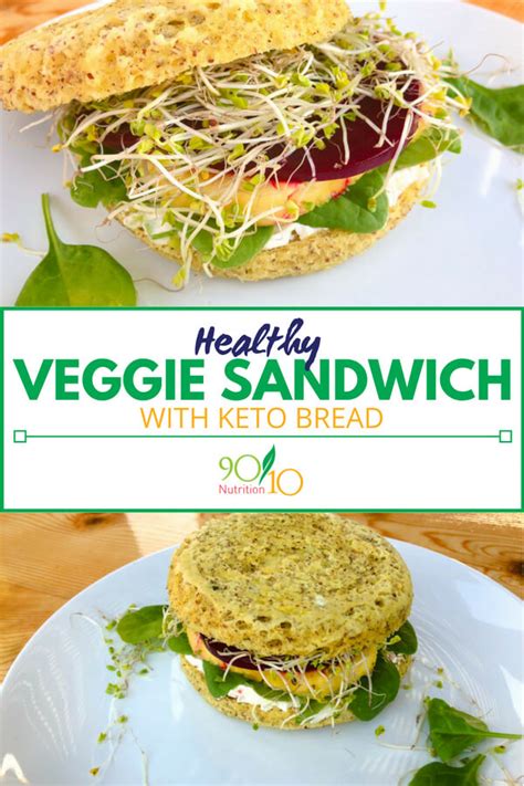 Healthy Veggie Sandwiches 9010 Nutrition