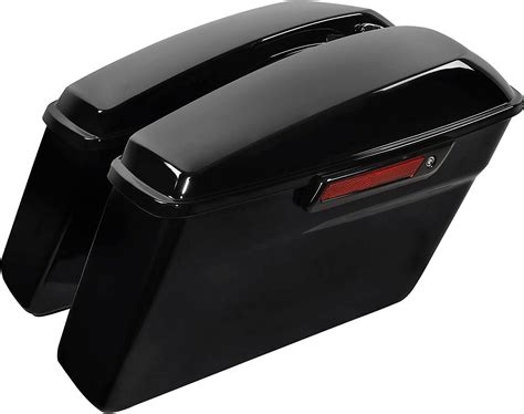 SLMOTO Hard Saddlebags Trunk W Lid Fit For Harley Touring Road King