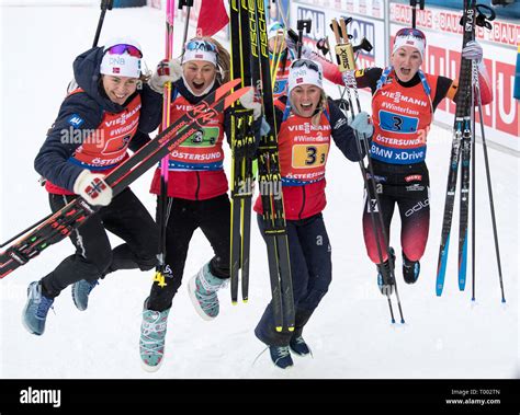 Östersund Sweden 16th March 2019 World Championship Relay 4 x 6 km