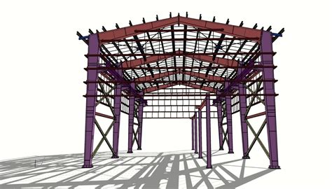 Charpente Pour Hangar Industriel CAMCAD