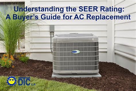 Understanding The Seer Rating A Buyers Guide For Ac Replacement Dtc