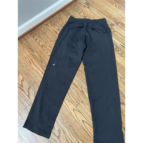 Lululemon Mens Kung Fu Black Pant Size Medium Gem