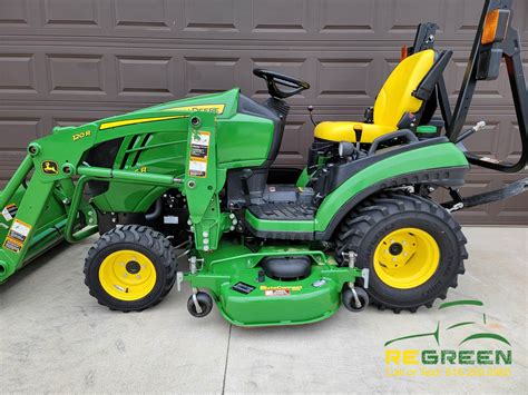 2018 John Deere 1025R Sub Compact Tractor Loader Mower ReGreen