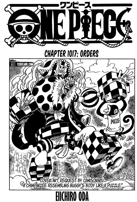 One Piece Chapter 1017 One Piece Manga Online