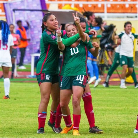 Selecci N Mexicana Femenil Sub Logra Su Pase A La Pr Xima Copa Del