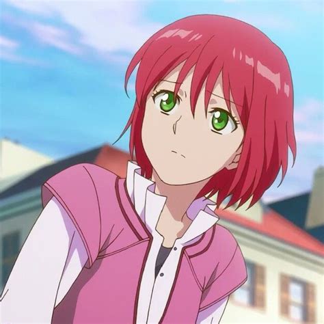 Akagami No Shirayukihime Snow White With The Red Hair Cute Profile Pictures Red Apple Kawaii