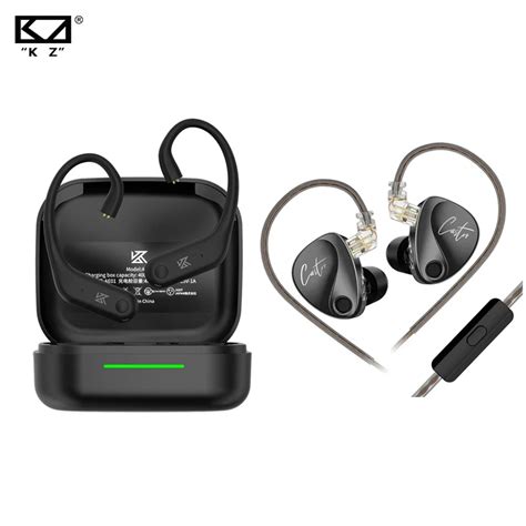 Kz Ae Sem Fio Bluetooth Ear Hook Earbuds Headset C Pin Connector