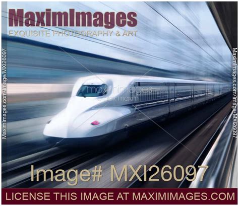 Photo of Shinkansen high speed bullet train N700 series | Stock Image MXI26097