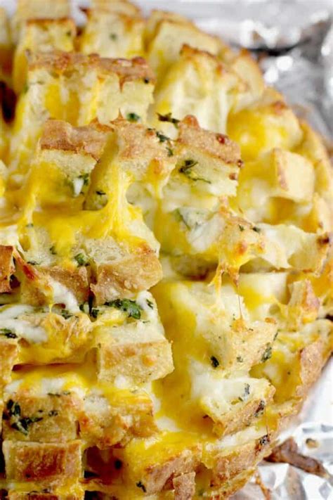 Cheesy Stuffed Garlic Bread Ericas Recipes