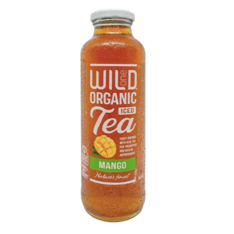 Mango Iced Tea Organic Wild One 360ml — Gourmet World Foods