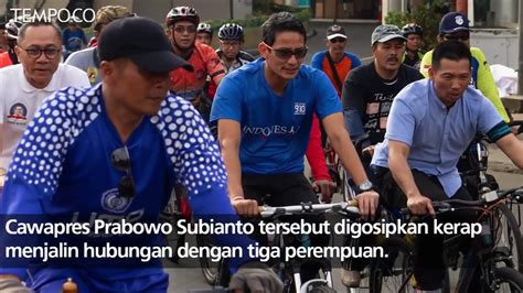 Reaksi Sandiaga Uno Terkait Situs Skandal Dirinya Video Dailymotion