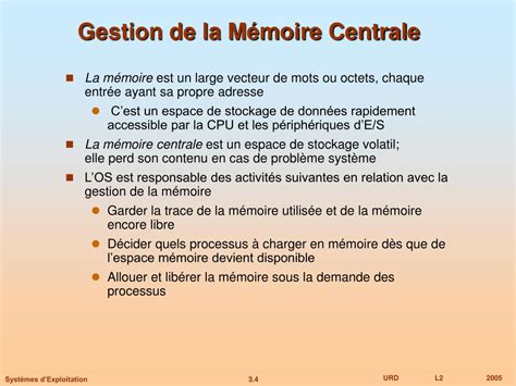 Ppt Structures Des Syst Mes Dexploitation Powerpoint Presentation