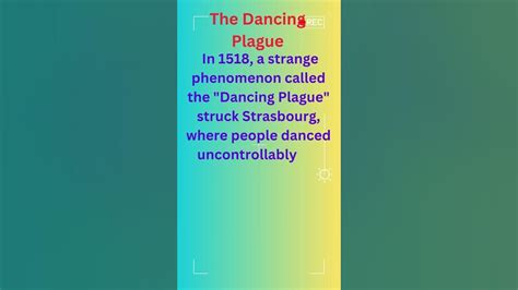 The Dancing Plague Of 1518 A Bizarre Historical Phenomenon Unveiled Shorts Youtube